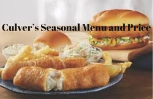 Culver’s Seasonal Menu