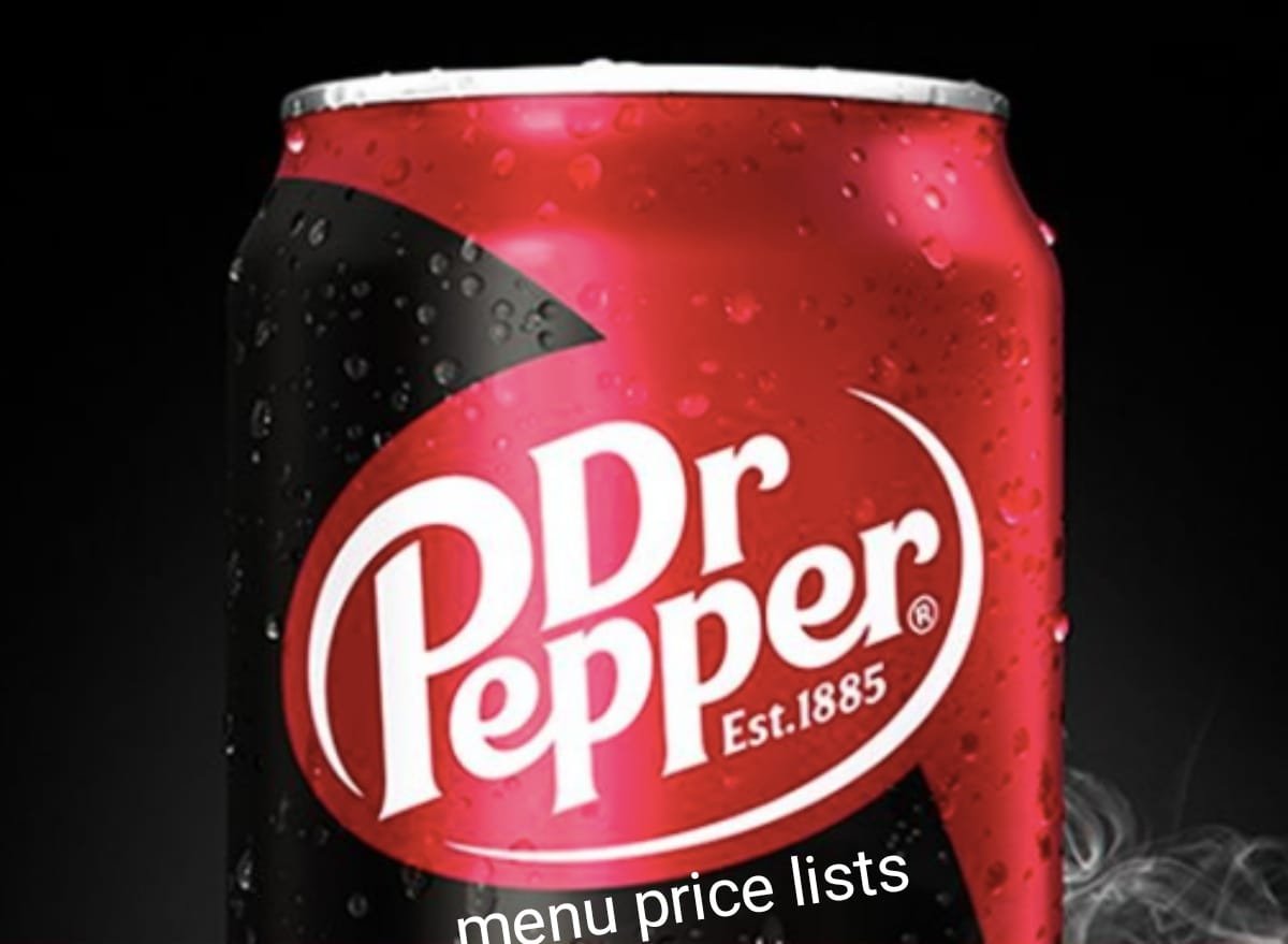 Dr pepper drinking