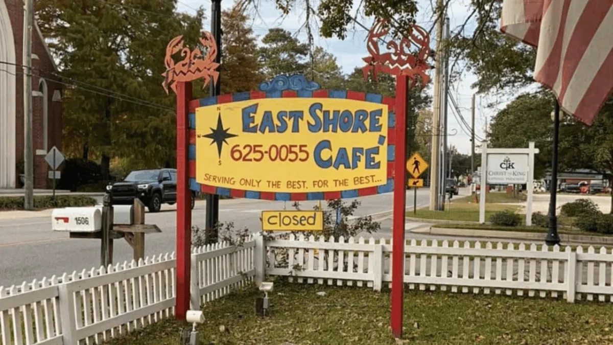 East Shore Cafe Menu and Prices – Current Price List